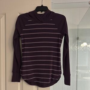 Eddie Bauer Purple Long Sleeve Hoodie